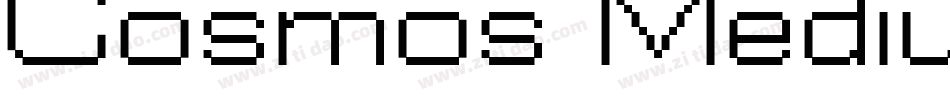 Cosmos Medium字体转换